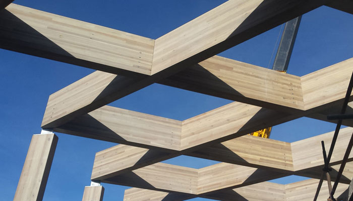 cork cedarlan glulam structures