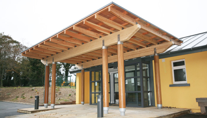 cedarlan cork entrance canopy